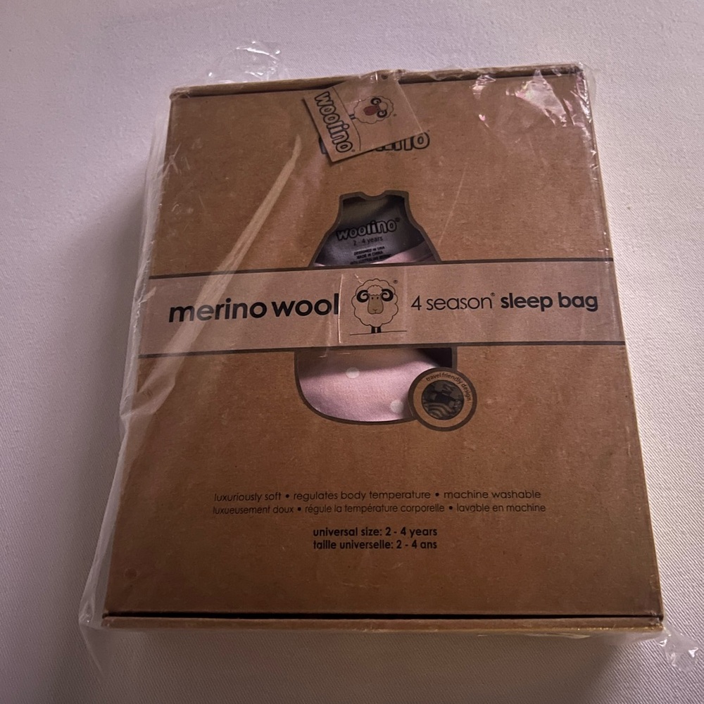 NEW Woolino Merino Wool 4 Season Sleep Bag